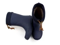 Bisgaard vintergummistøvle blå med uldfoer